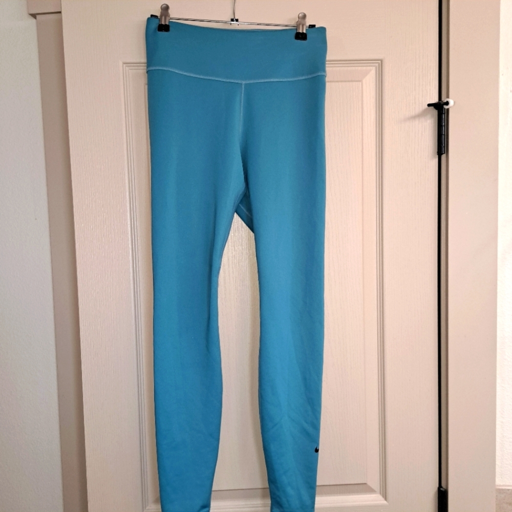 Womens TEAL‎ Nike Leggings Size Medium